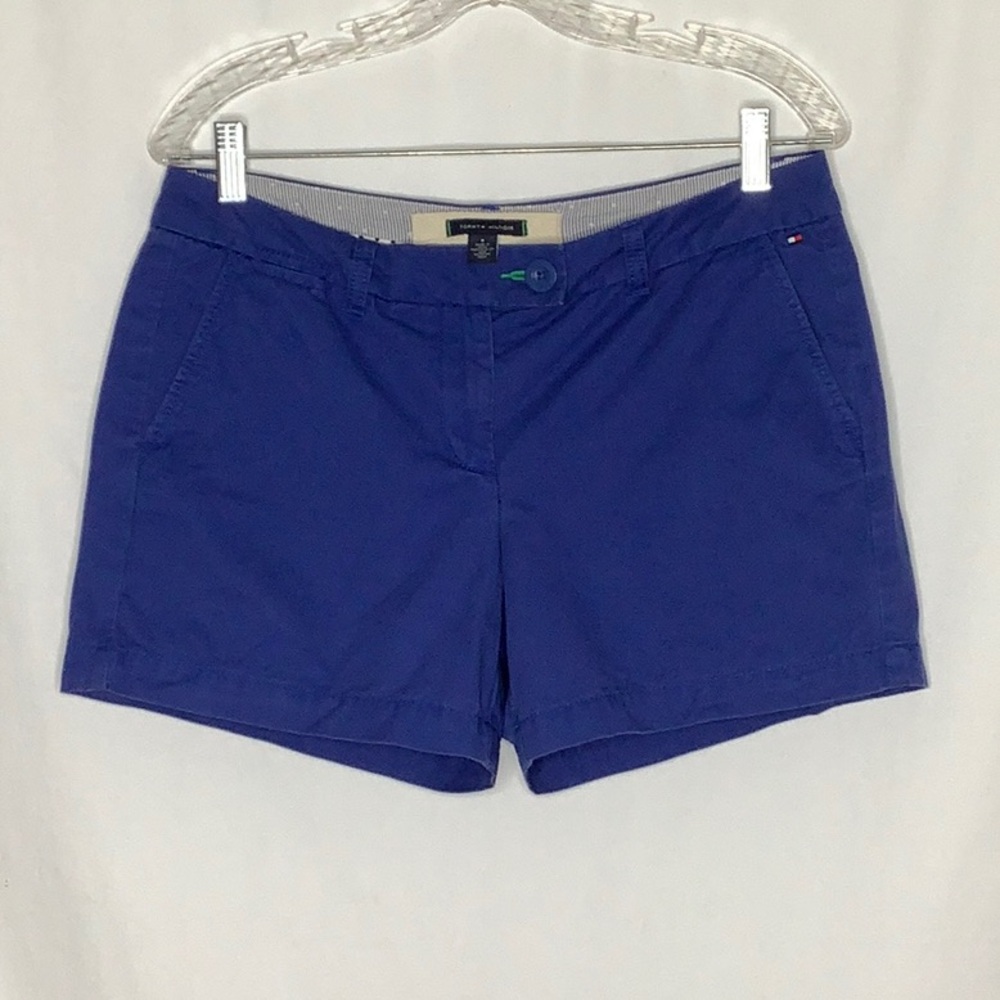 Tommy Hilfiger Blue Cotton Shorts Size 8